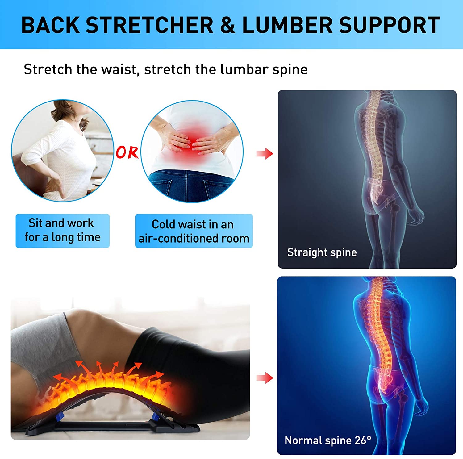 Magnet Massage Set Up Benches  - đánh giá và giá Posture Corrector Back